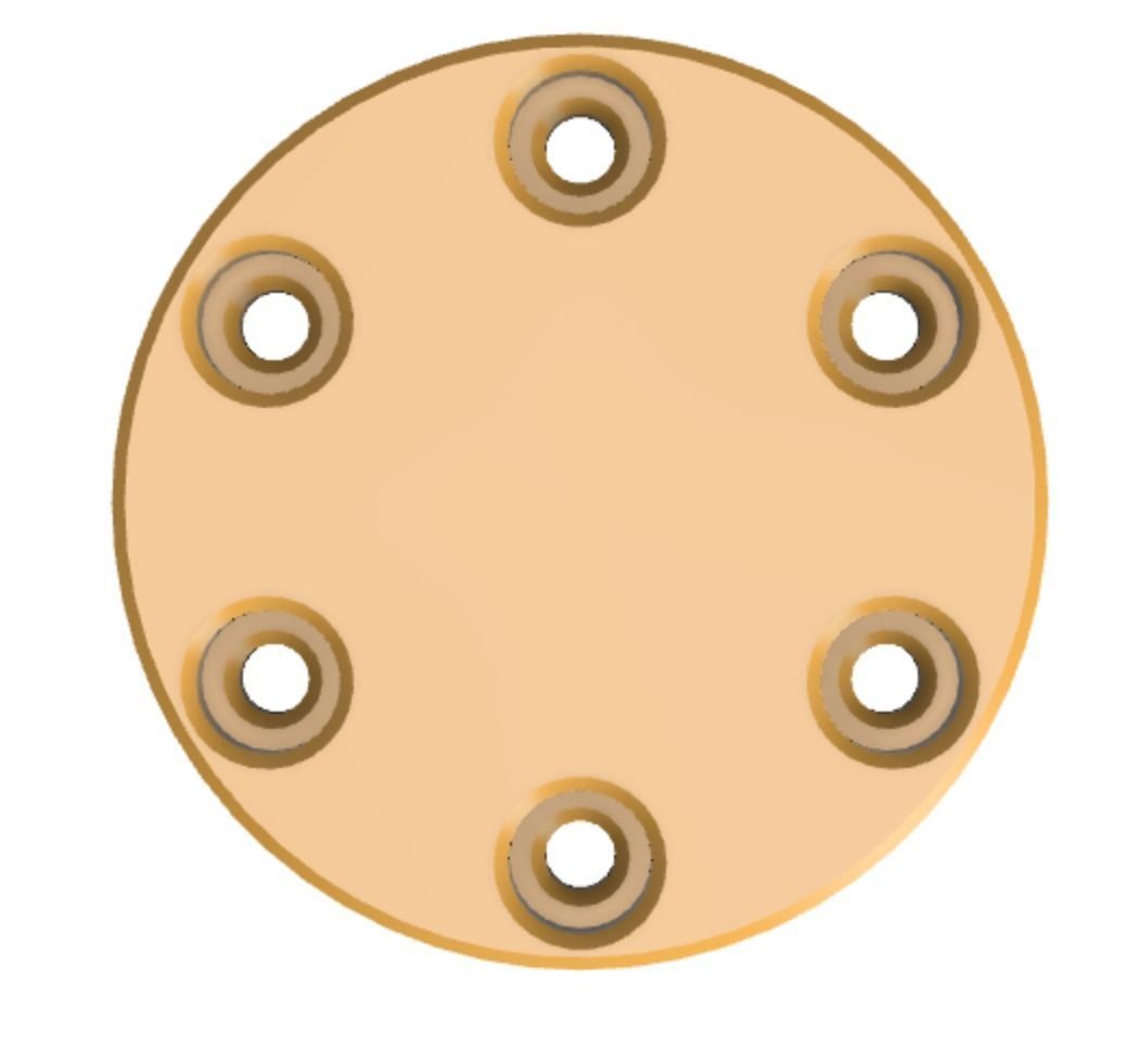 Flat Door Stopper 3D print model_11