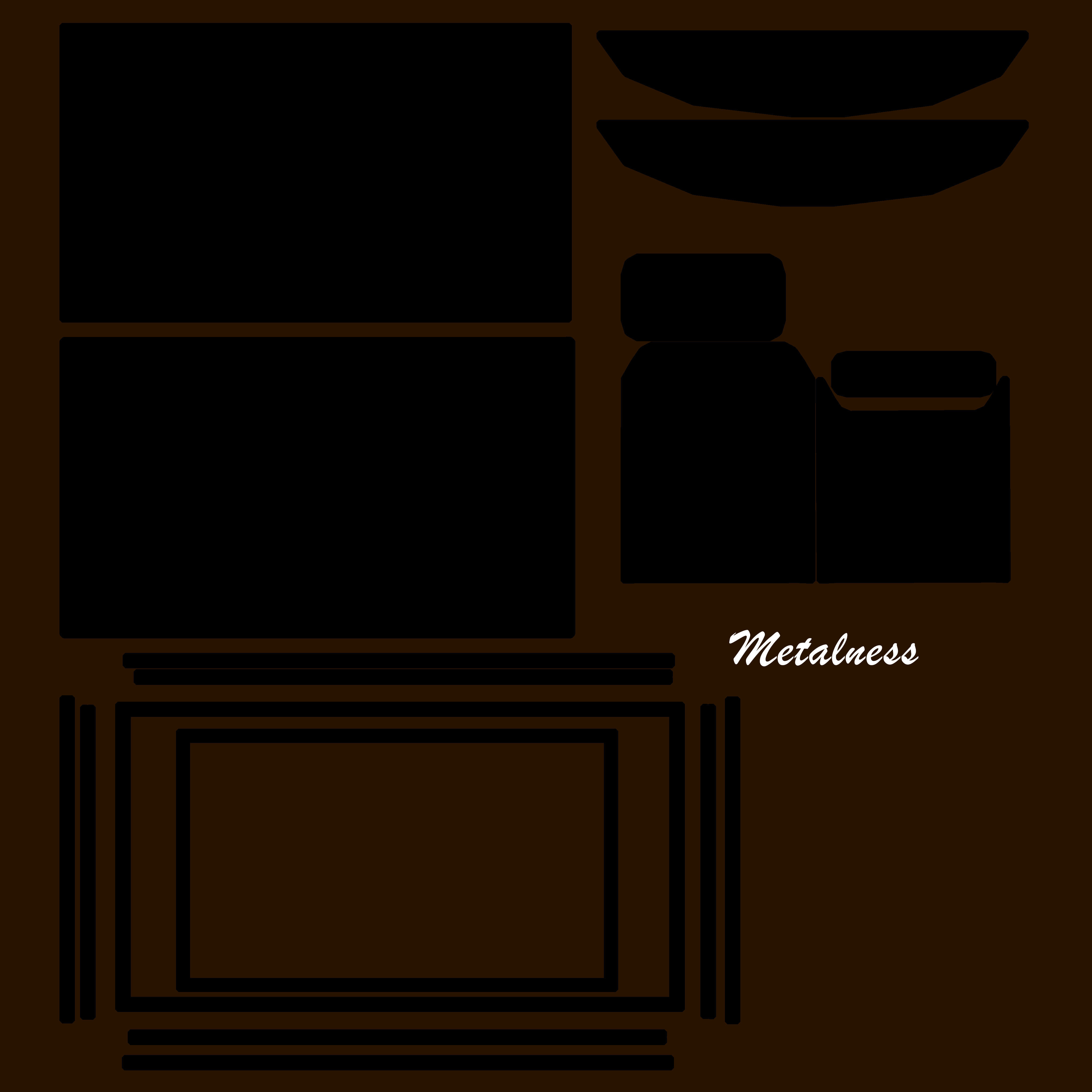 Television Low-poly 3D model_6
