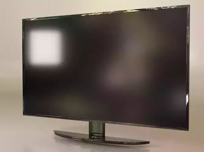 Television Low-poly 3D model