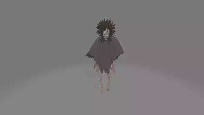 Kankuro Naruto Low-poly 3D model