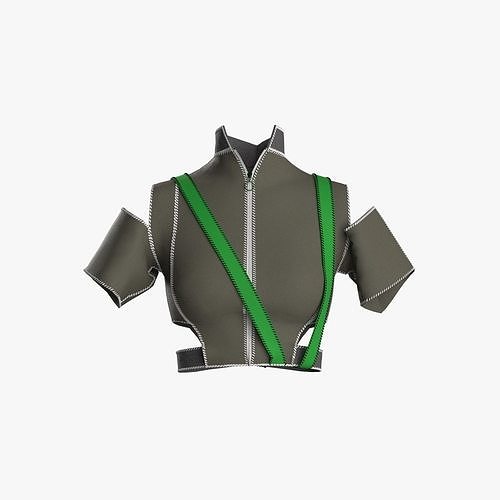 Female top  3D model