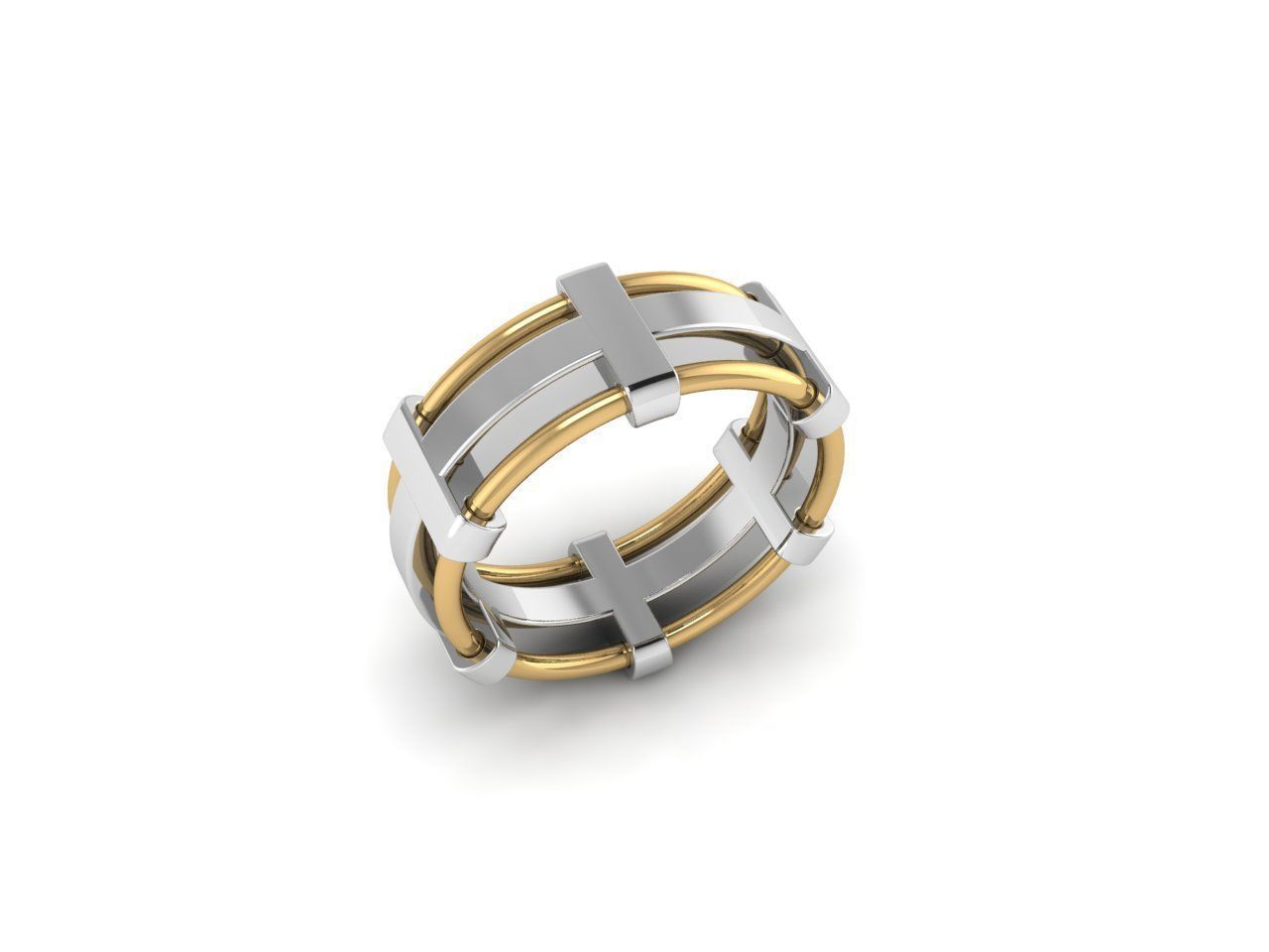 Rings 3D model 3D printable | CGTrader