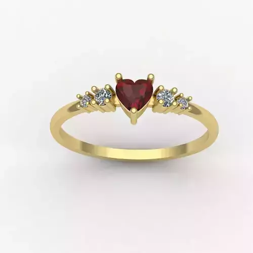 woman ring3 3D print model