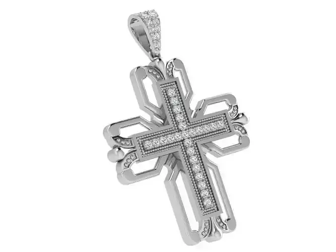 Cross Fashion Pendant 4256