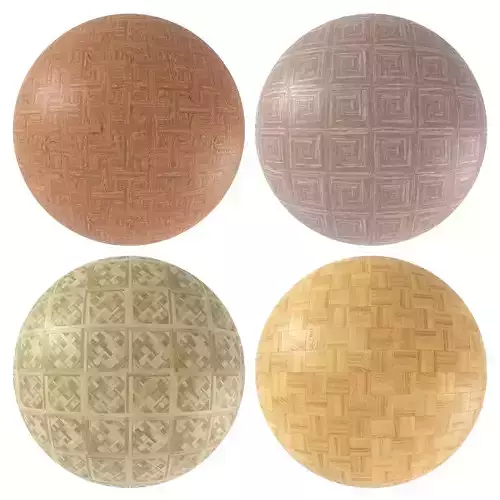 Parquet - Laminate - Wooden floor 4 in 1