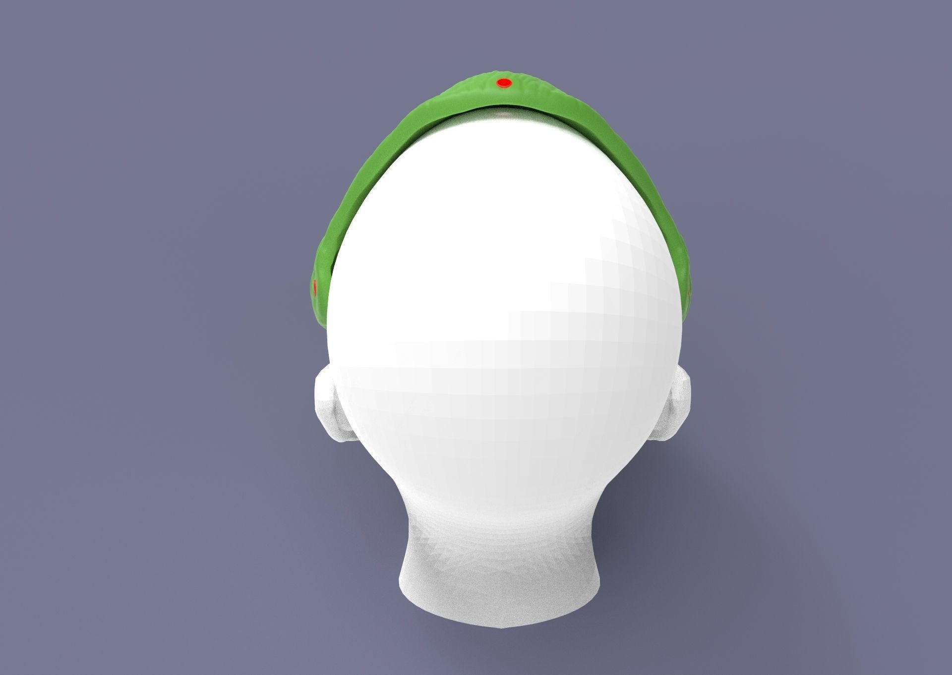 Grinch mask 3D print model_9