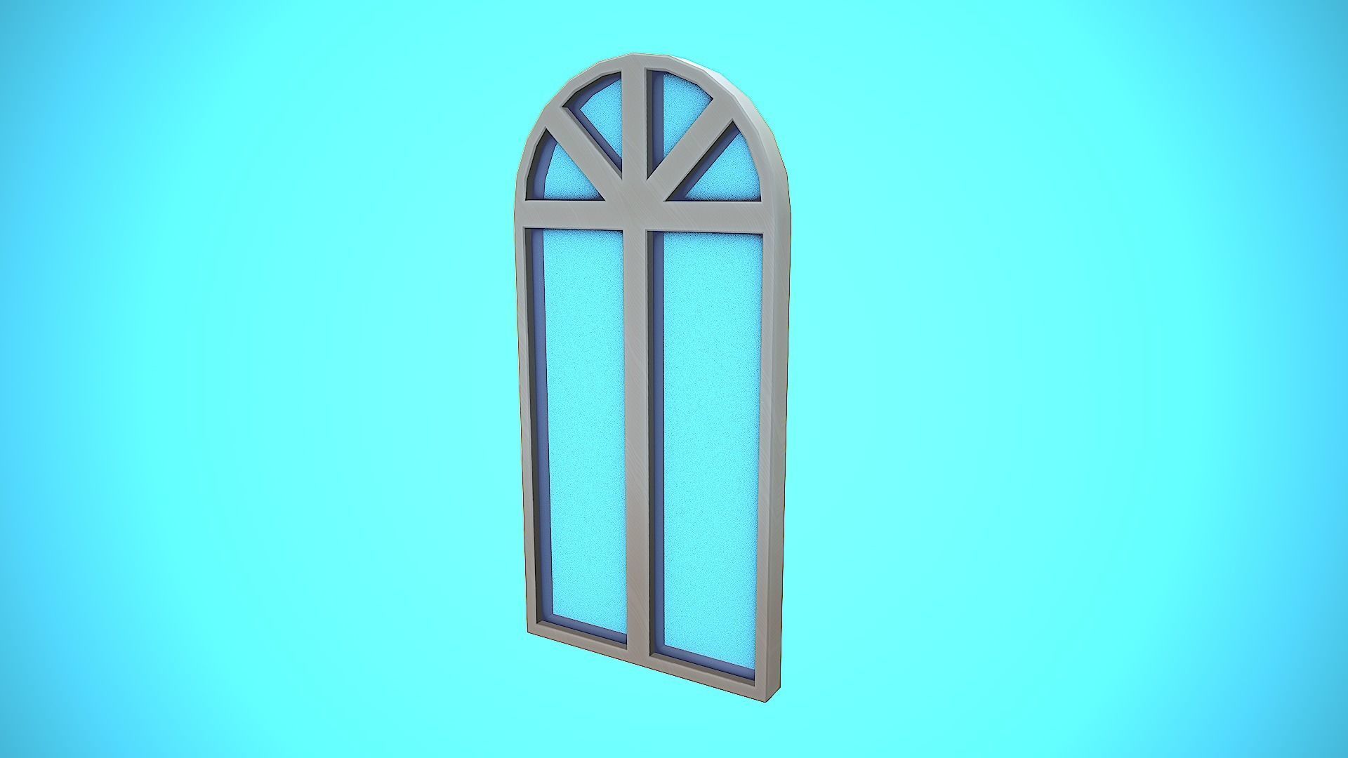 3D model WINDOW 01 WOOD CARTOON STYLIZED VR / AR / low-poly | CGTrader