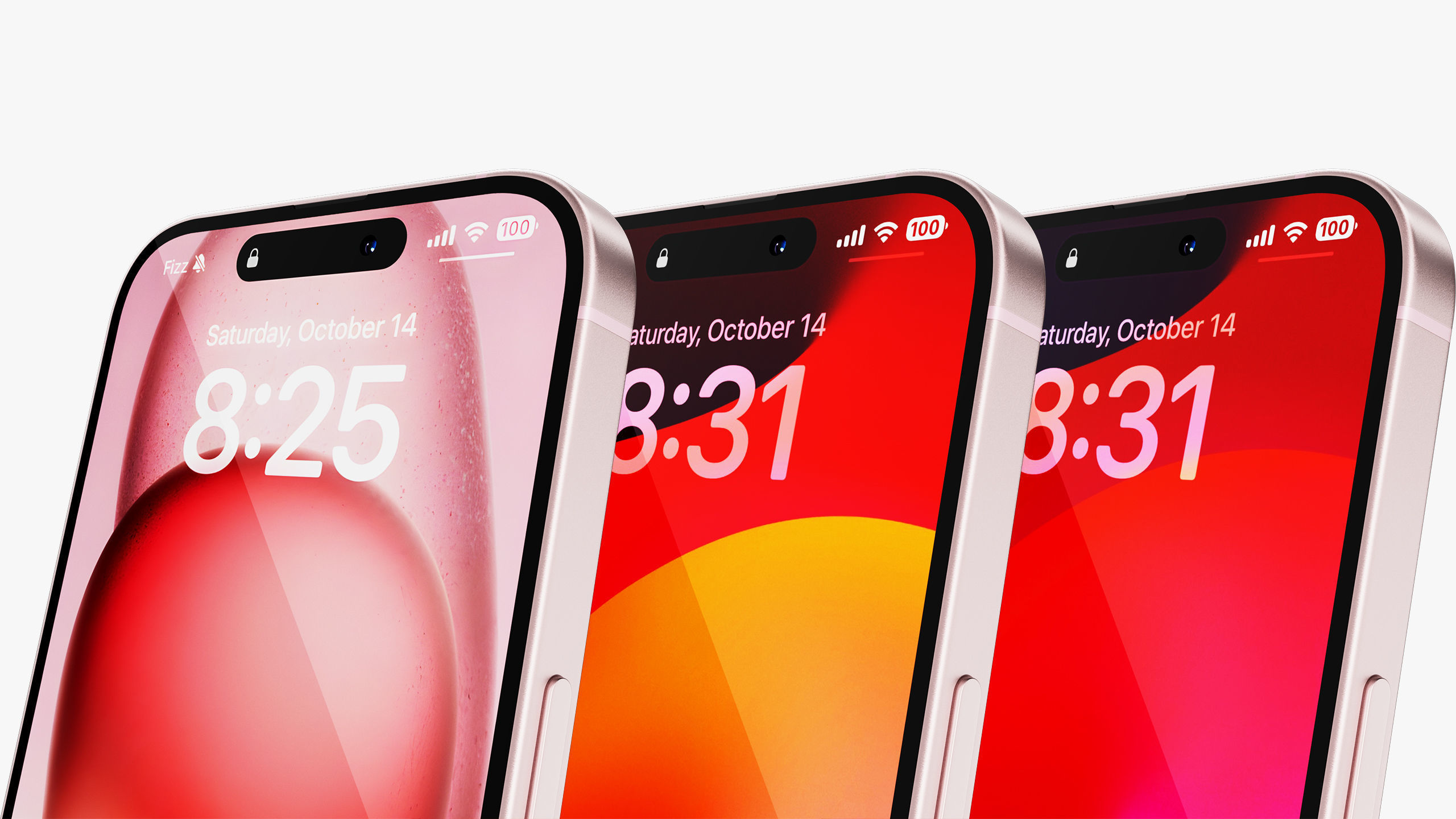 iPhone 15 - 15 Plus Pink 3D model_10