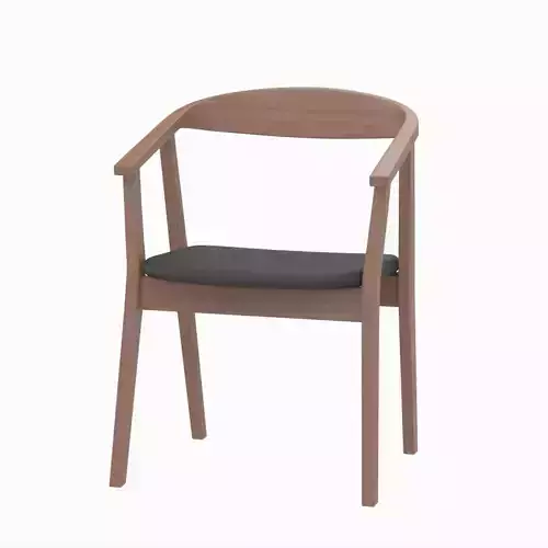 Stocckholm Chair walnut Idhult black PBR
