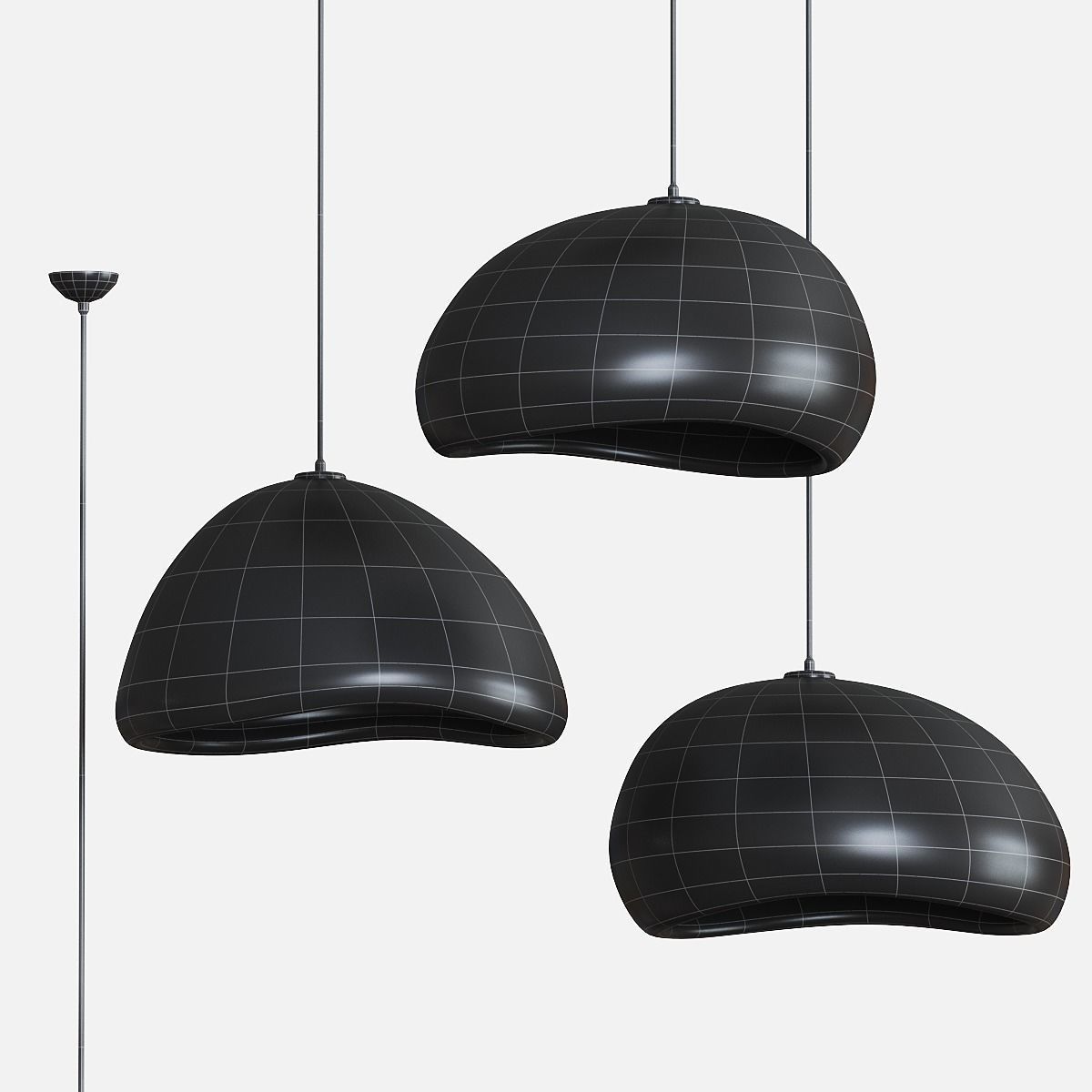 Wabi Sabi E27 Scandinavian Style 3D model_3