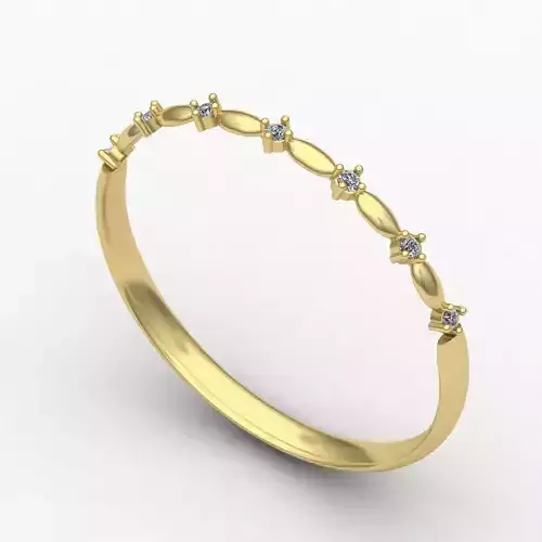 woman ring5 3D print model