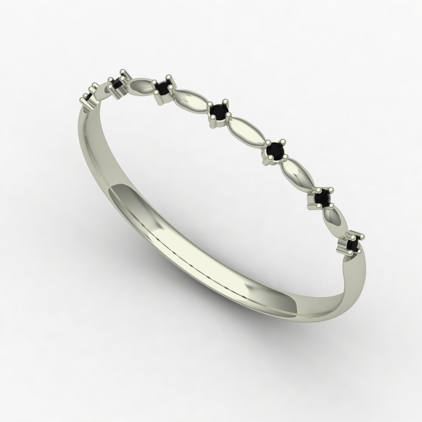 woman ring5 3D print model_8