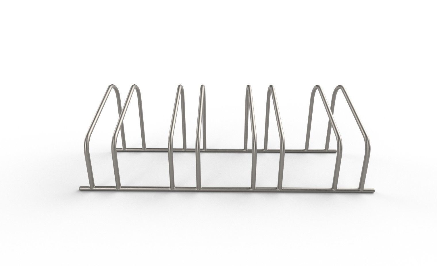 Bike Rack M06 Low-poly 3D model_5