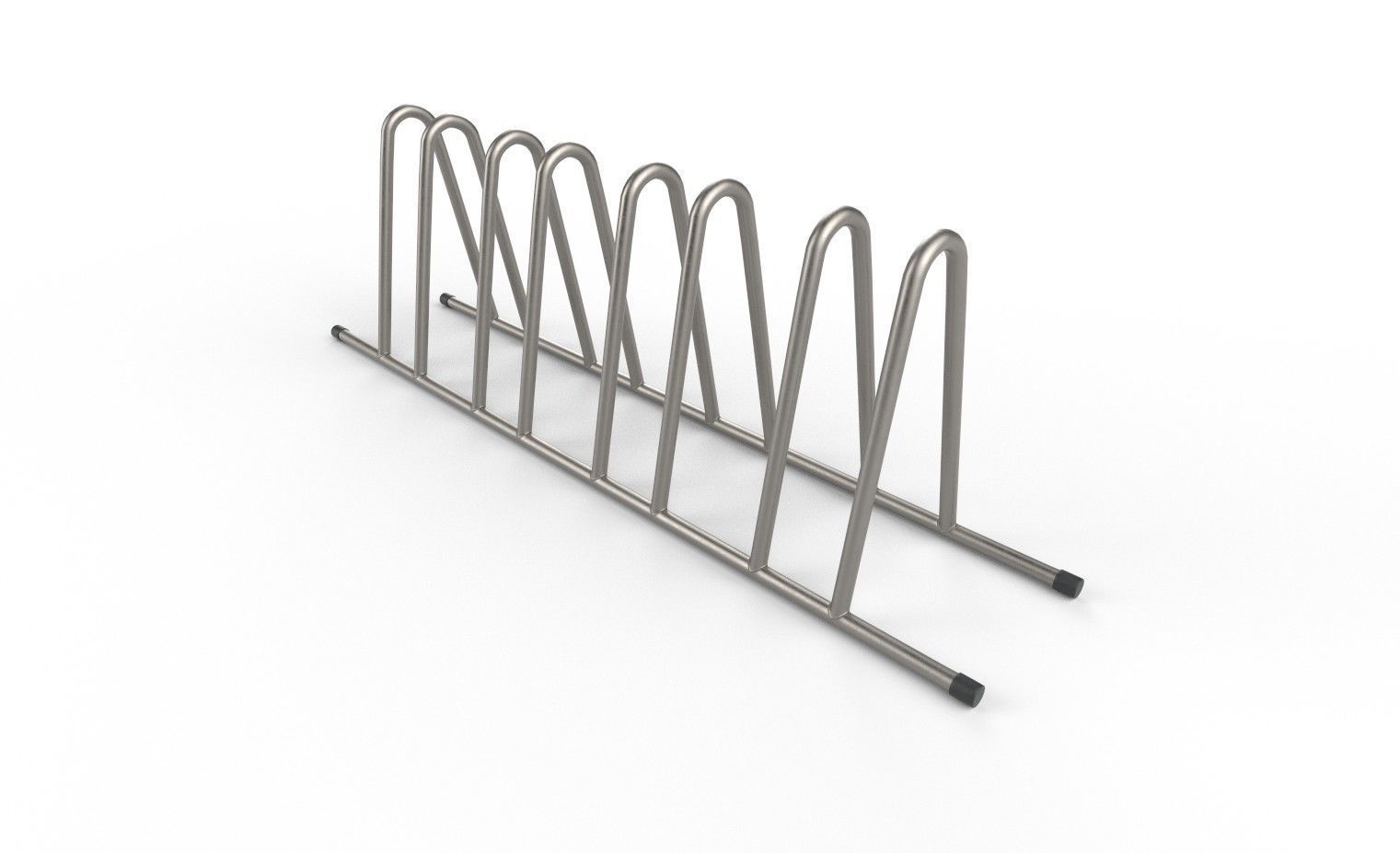 Bike Rack M05 Low-poly 3D model_3