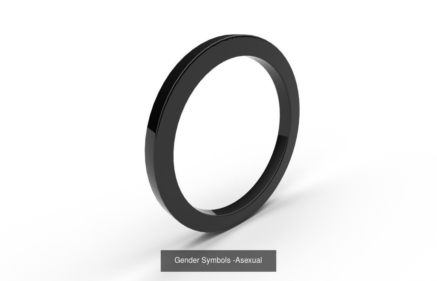 Gender Symbols - 24 Models 3D Model Collection_22