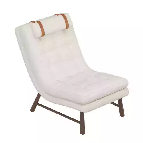 Edia Lounge Chair PBR 3D model