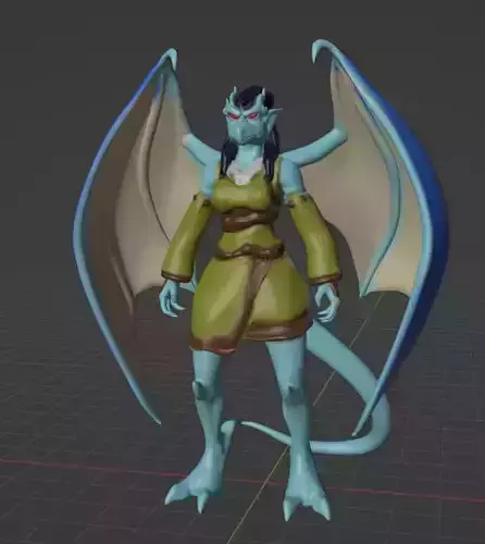 gargoyles katana 3D print model