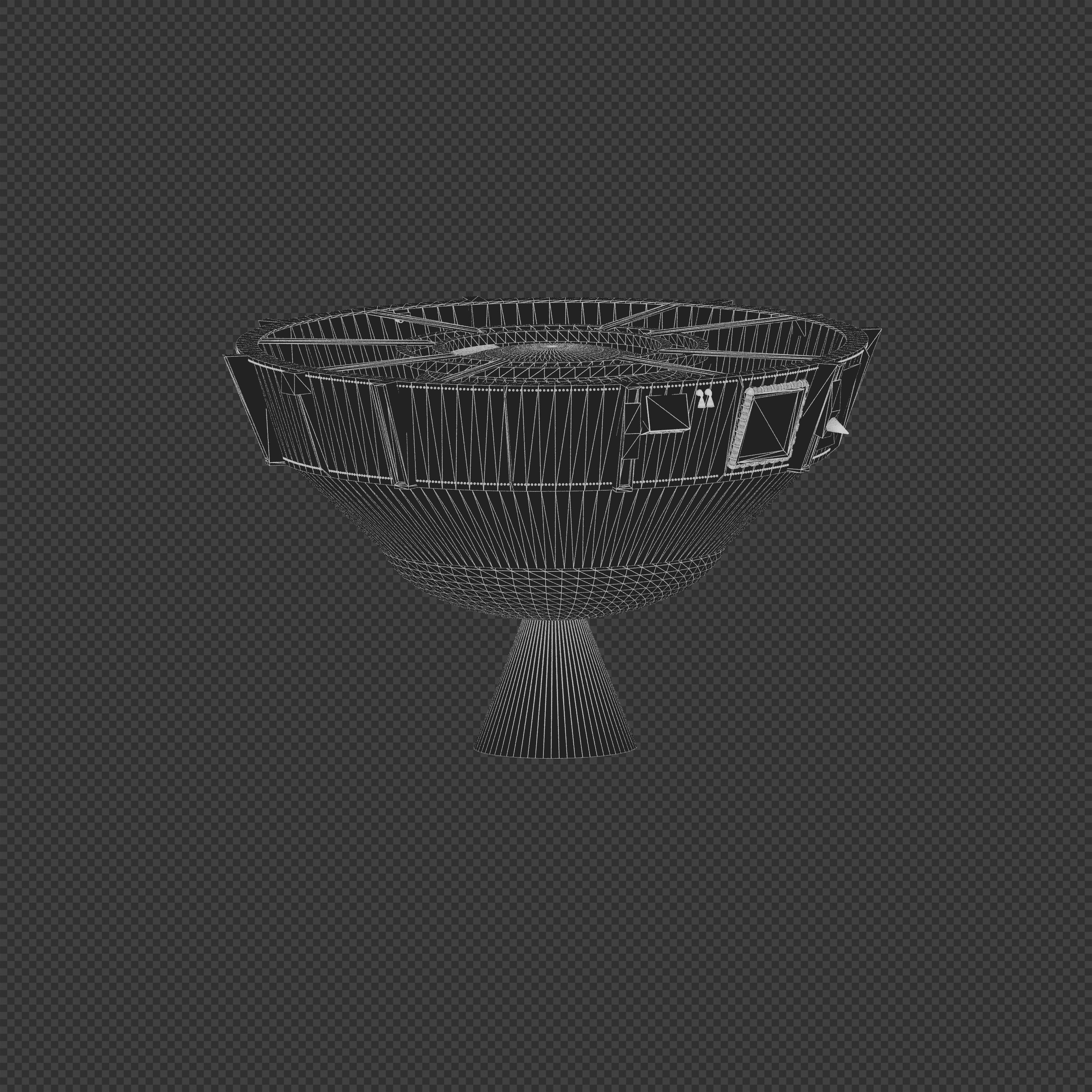 Inertial Upper Stage 3D model_11