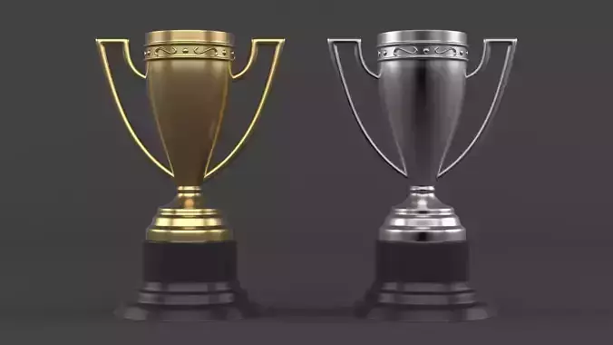 Trophy Cups 3D model