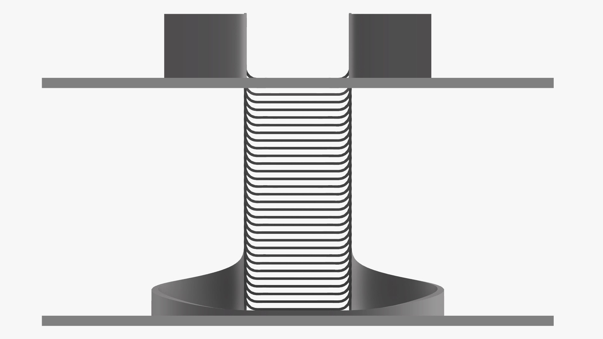 Organic Fluid Stairs 3D model_29