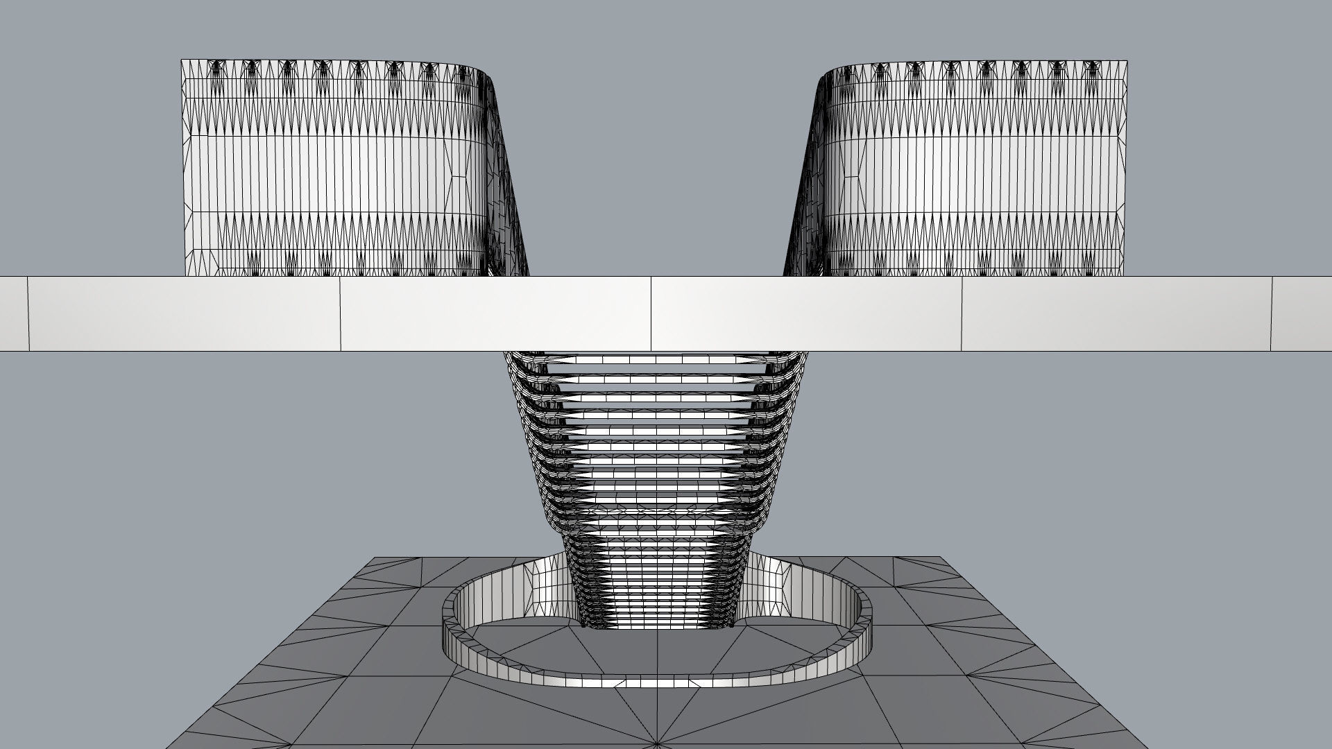 Organic Fluid Stairs 3D model_47