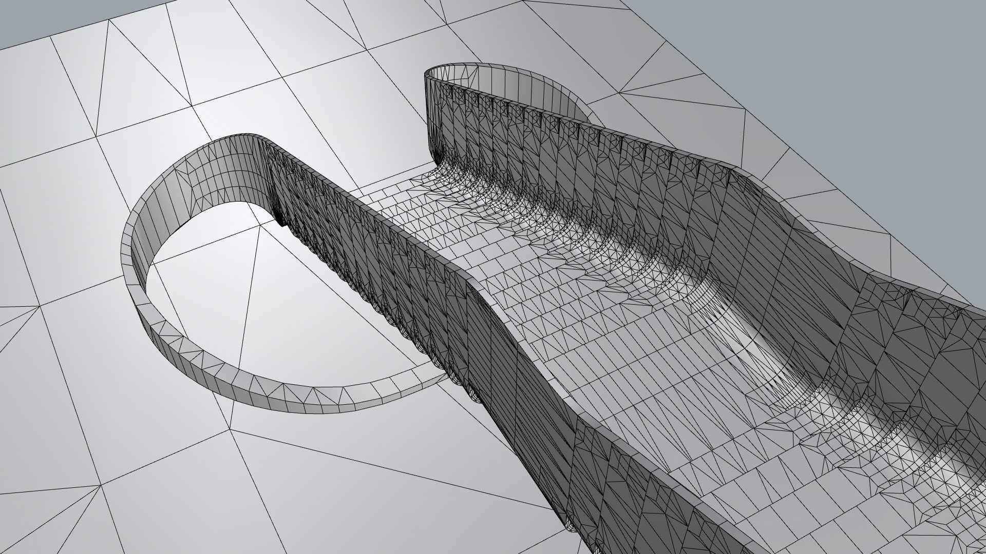 Organic Fluid Stairs 3D model_41