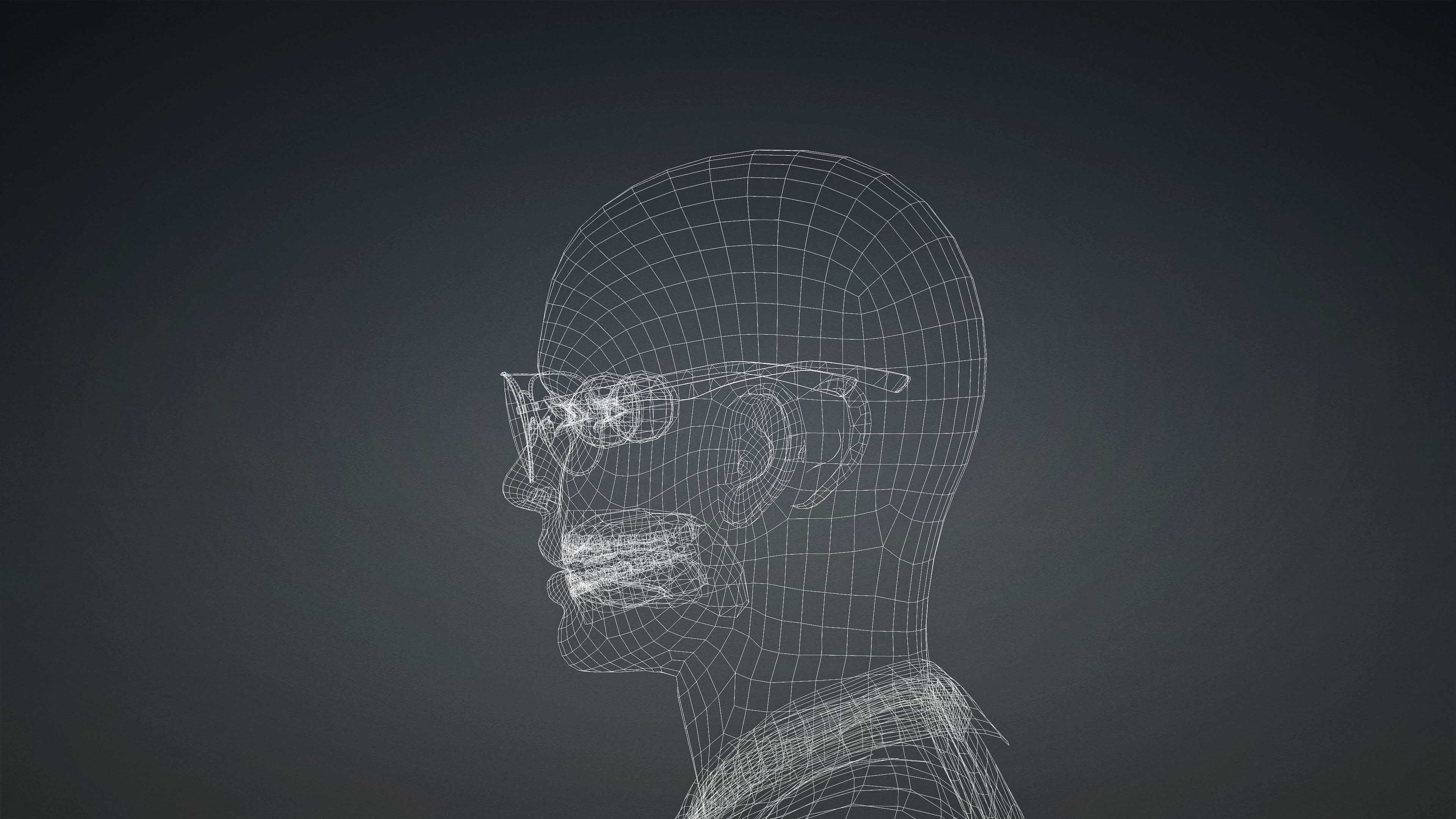 High Quality Realistic Male Shirt Tie Semi Formal Low-poly 3D model_12