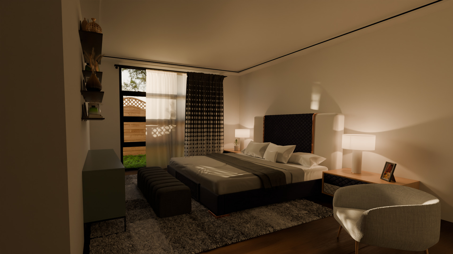Modern House Interior 3D model_9