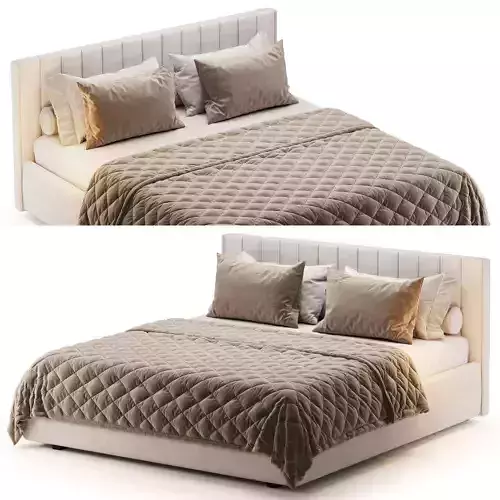 Bed Newbury Low Stripes