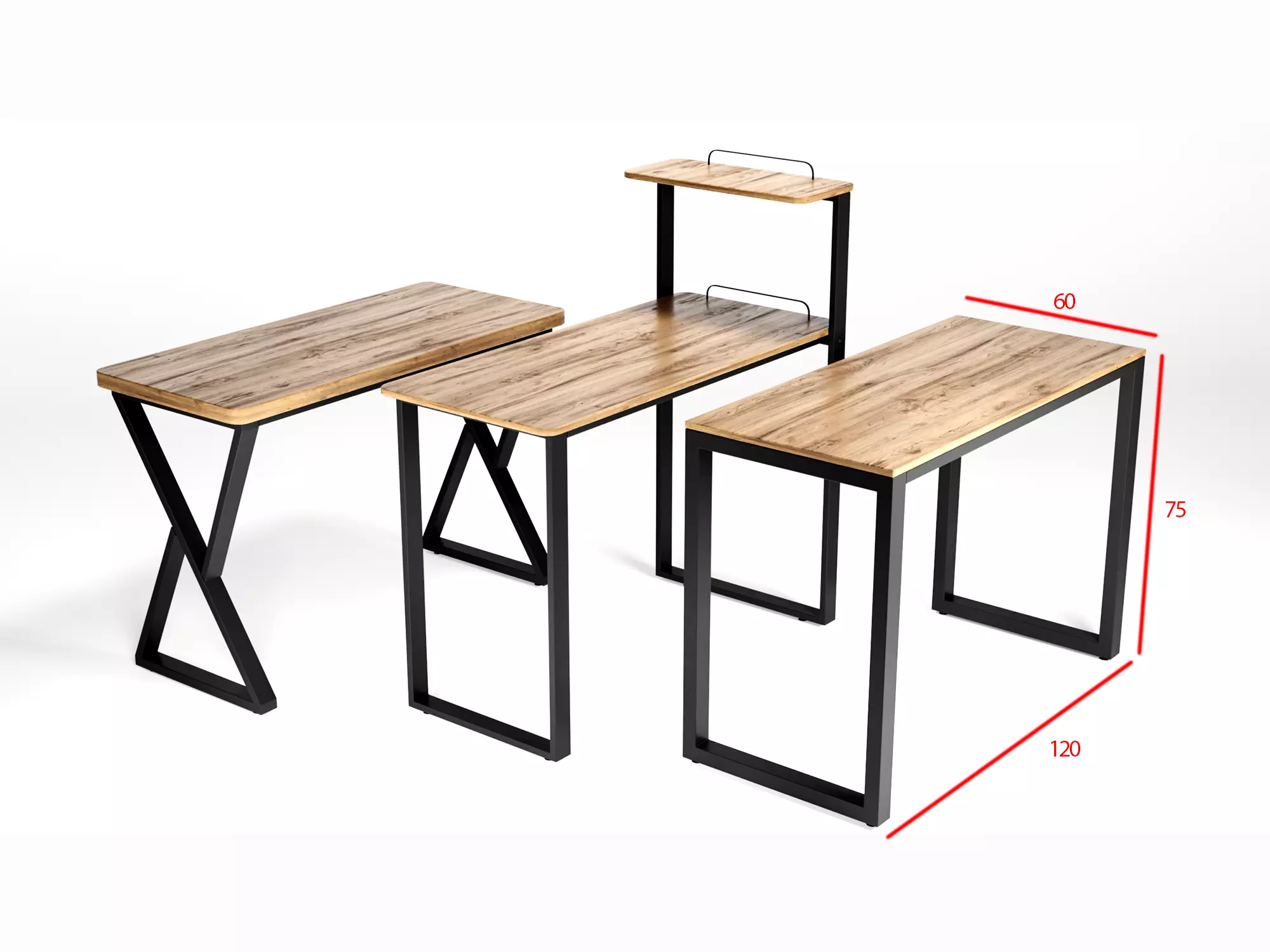 Loft Table 3D model_0