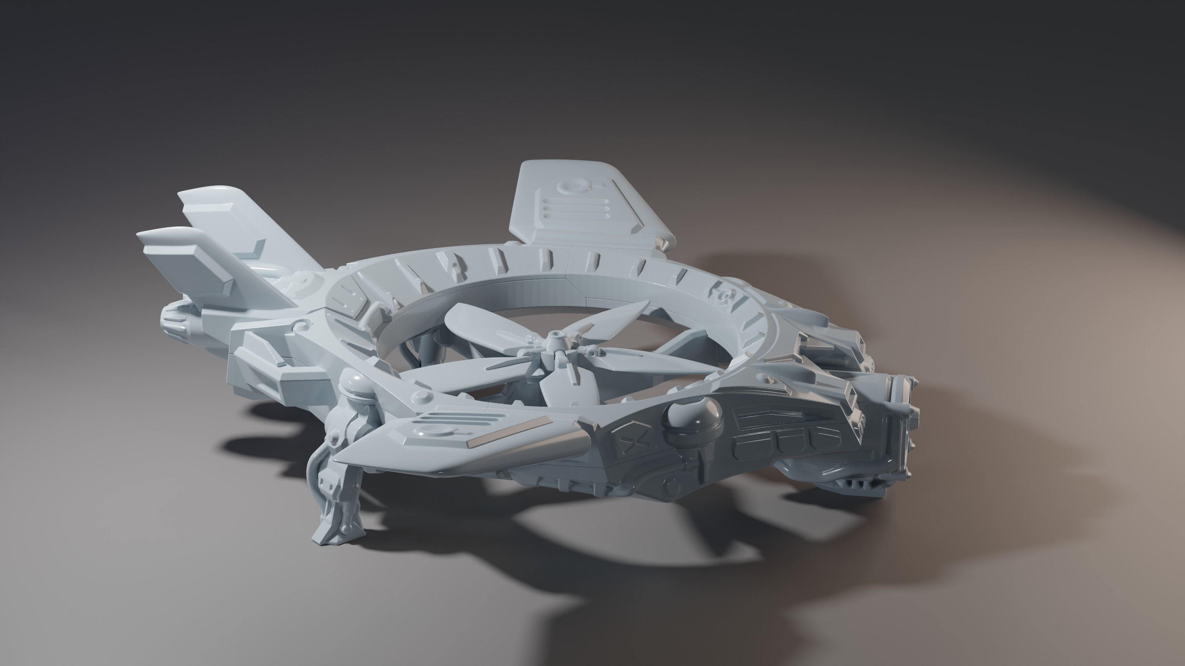 Camera bot 03 3D print model_3