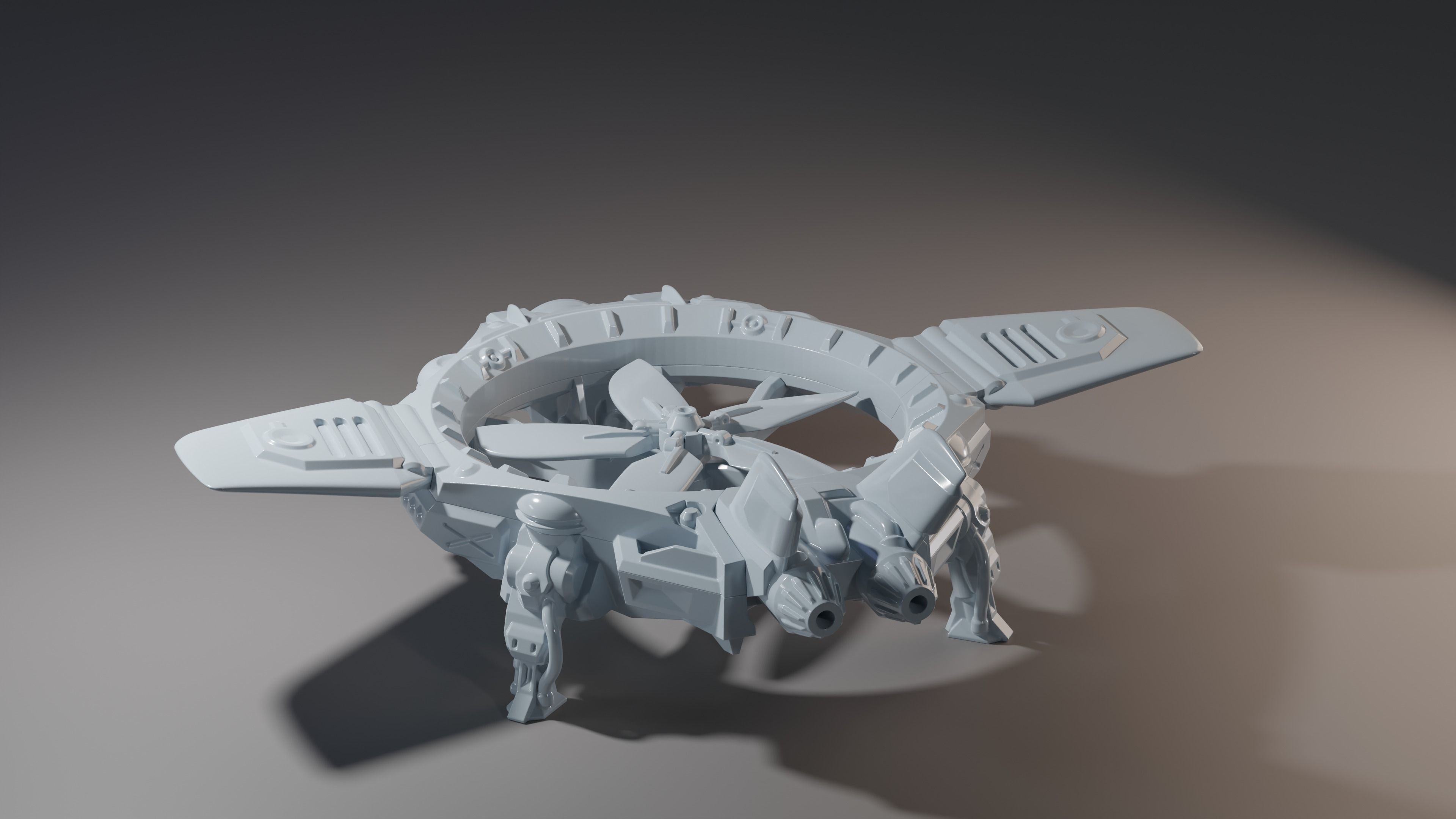 Camera bot 03 3D print model_2