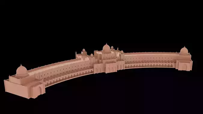 Sharjah Municipality Building 3D model