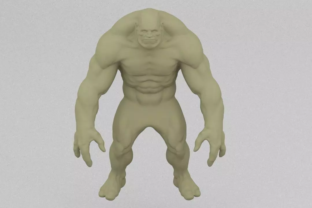 Monster 3D print model