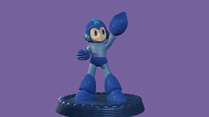 Megaman 3D print model