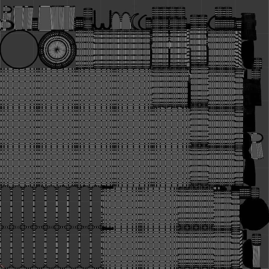 Christmas mailbox 3D model for 3D print 3D print model_21