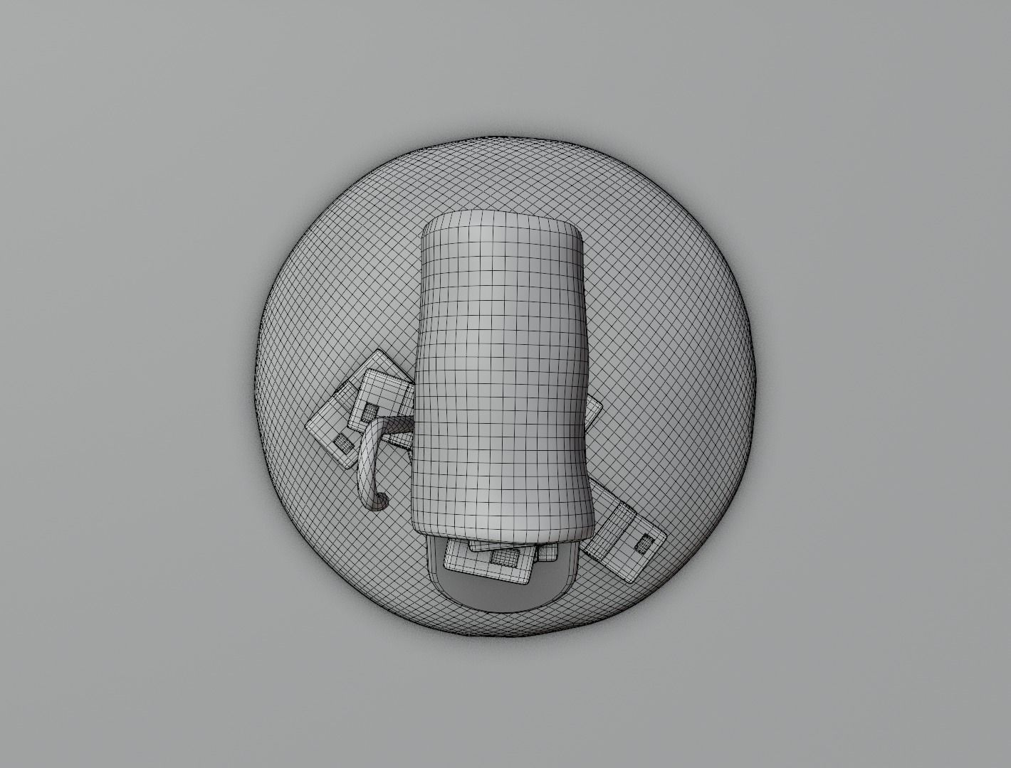 Christmas mailbox 3D model for 3D print 3D print model_12