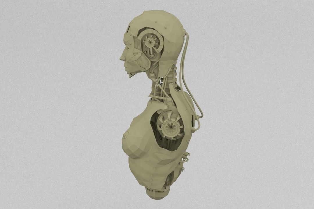 Robot 3D print model_3