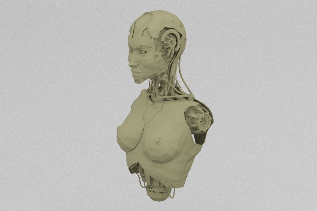 Robot 3D print model_2