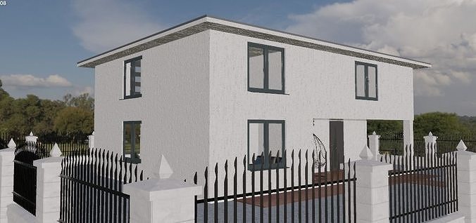 Modern House 3D model