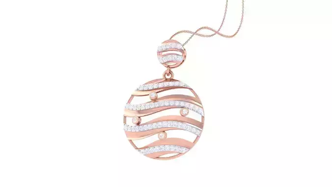 High Jewelry Pendant Earrings Set 3dm stl obj mtl gltf glb