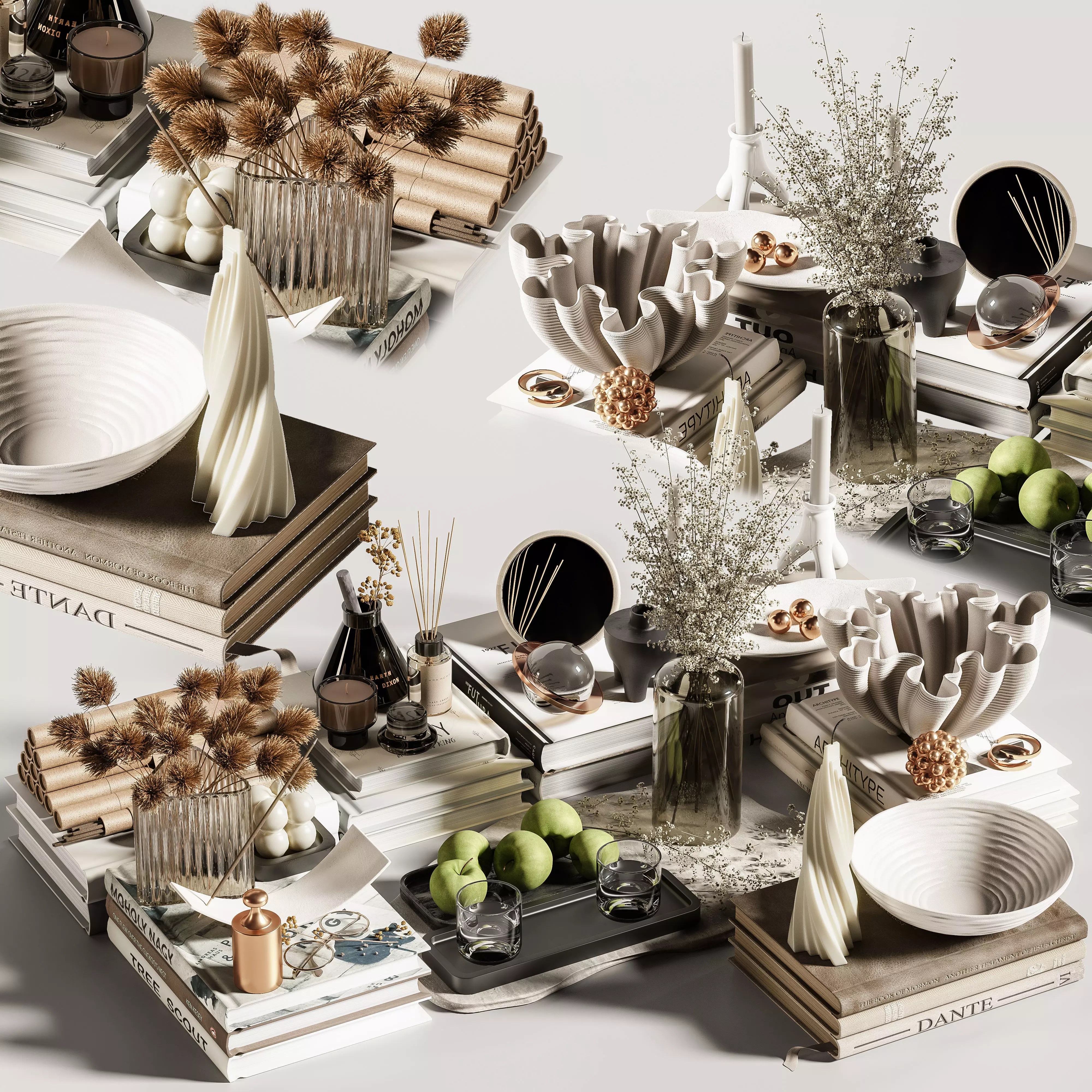 decorative set 75 3D model