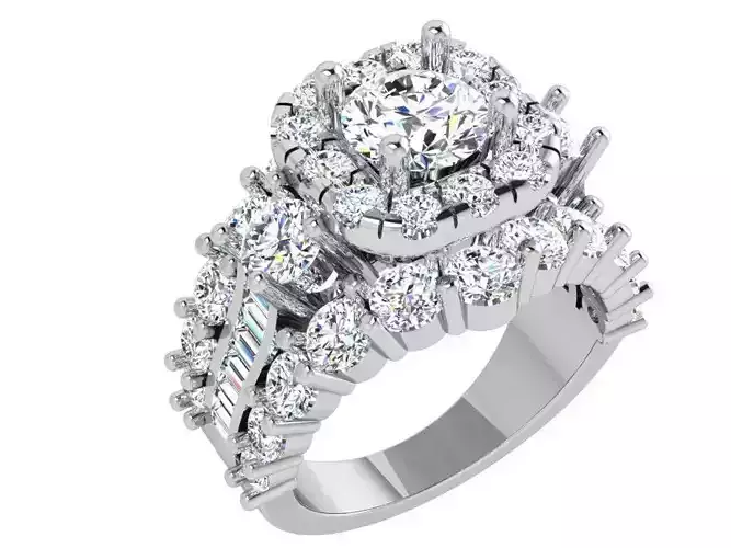 Halo Luxury Ring 4333