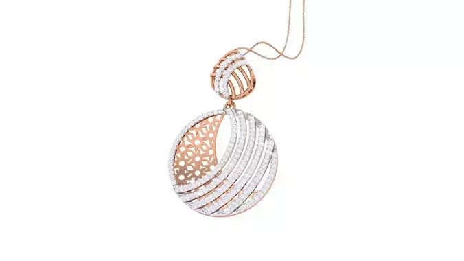 High Jewelry Pendant Earrings Set 3dm stl obj mtl gltf glb