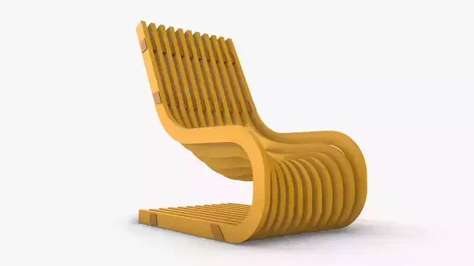 Sliced Modern Chair