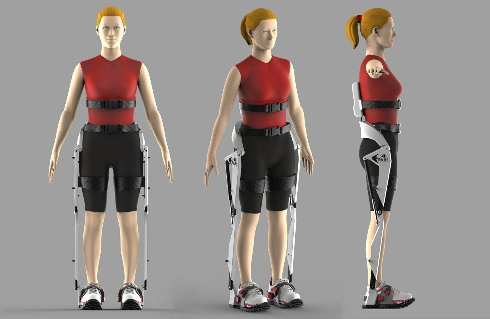 PARS - Personal Adaptive Robotic Suit 3D model_1