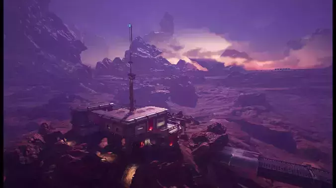 Modular Sci-Fi Environment Unreal Engine - SciFi Base Planet -