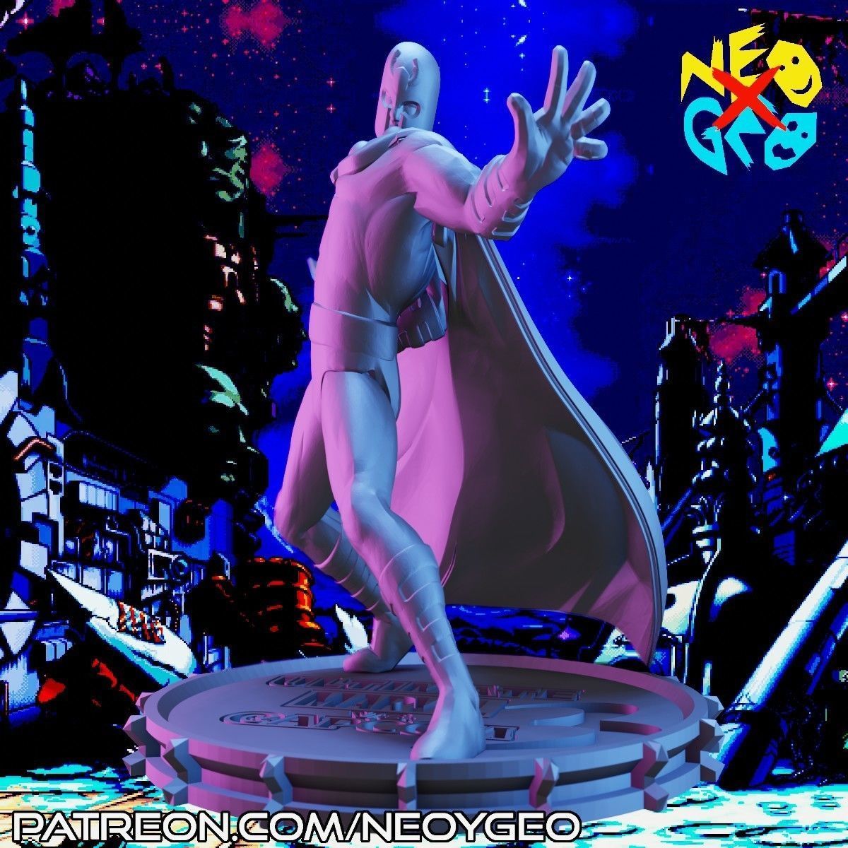 MAGNETO - MARVEL VS CAPCOM 3 3D print model_1