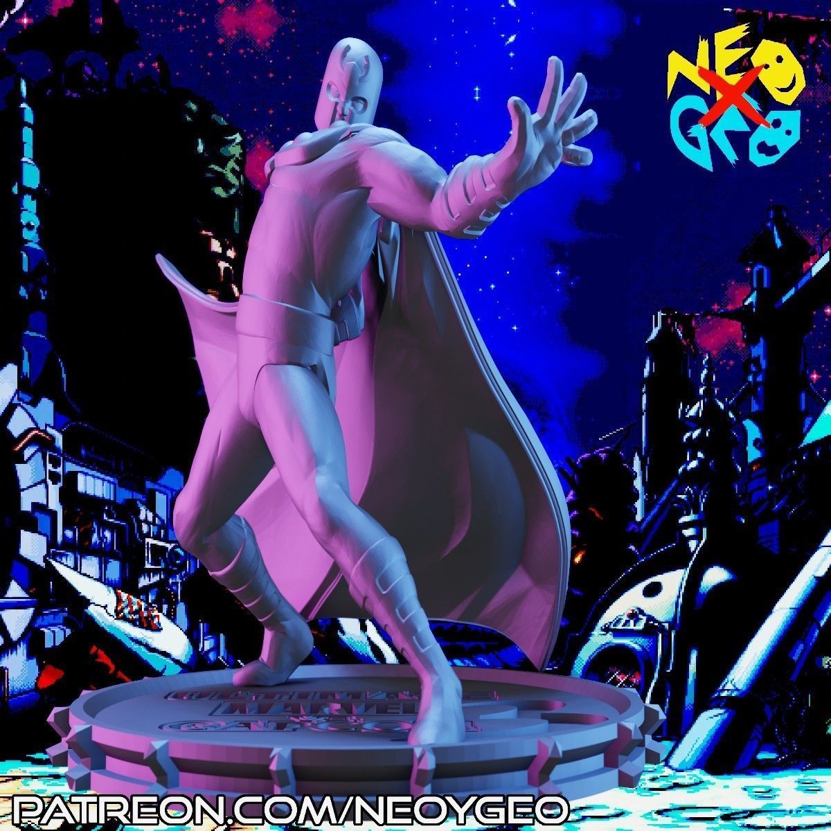 MAGNETO - MARVEL VS CAPCOM 3 3D print model_2