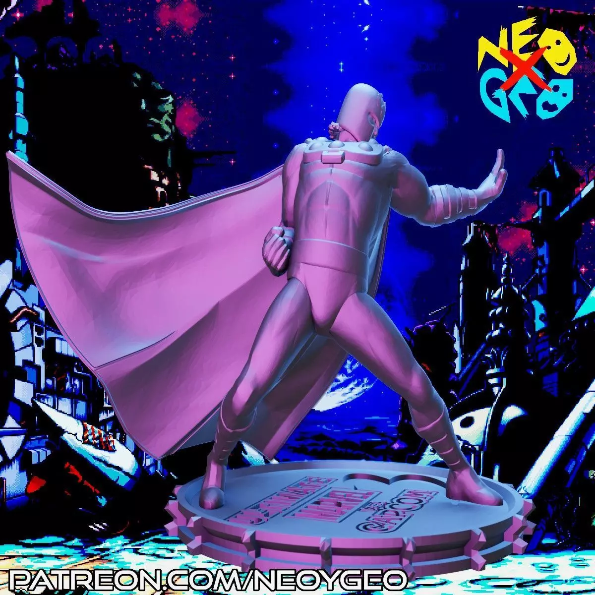 MAGNETO - MARVEL VS CAPCOM 3 3D print model_0